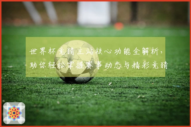 世界杯竞猜主站核心功能全解析，助你轻松掌握赛事动态与精彩竞猜技巧
